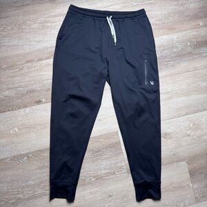 Vuori Black Jogger Sweatpants with Drawstring